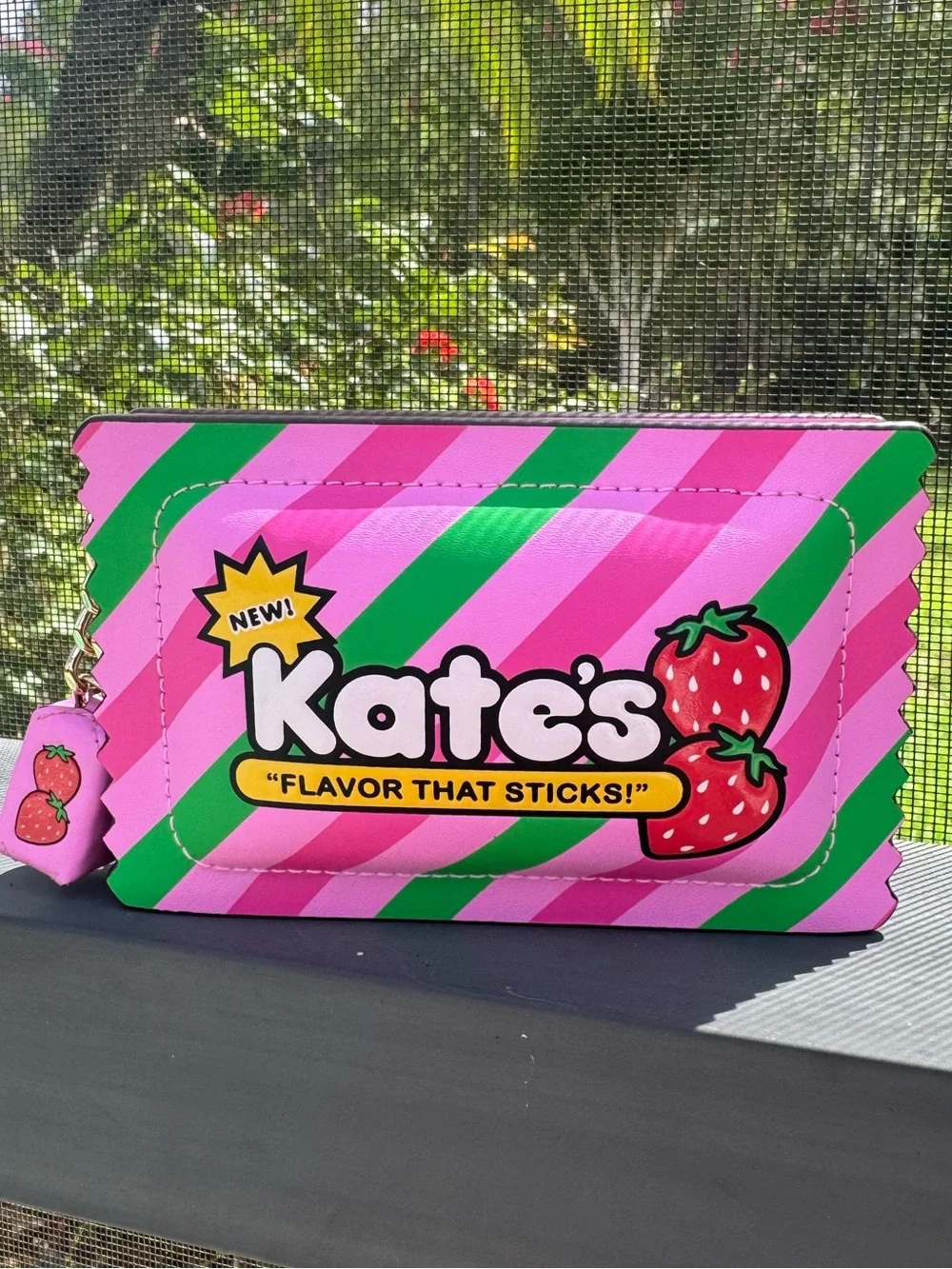 Kate Spade Bubble Gum 3D Small Card Holder